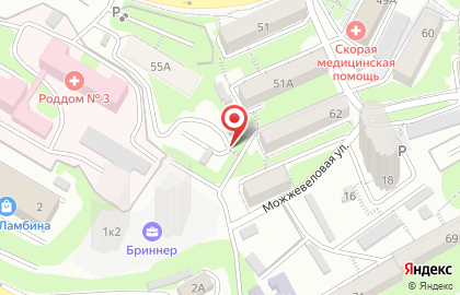 Автостоянка во Владивостоке на карте