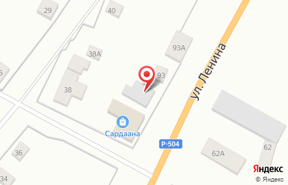 Магазин строительных материалов на улице Ленина на карте