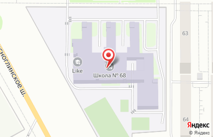ДЮСШ Мужество на карте