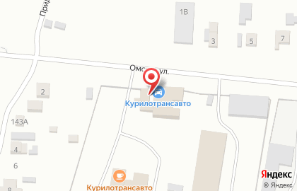 Автомагазин в Омске на карте