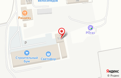 Магазин продуктов Светофор на Индустриальном шоссе на карте