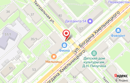 Б-55 на карте
