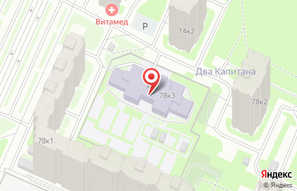 Детский сад №87, Красносельский район на карте