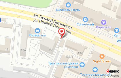 Мебельный магазин Pro мебель в Тракторозаводском районе на карте