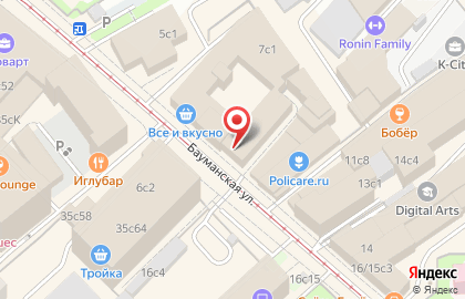 Супермаркет в Москве на карте