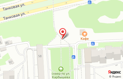 ОАО Сбербанк России на улице Карбышева на карте