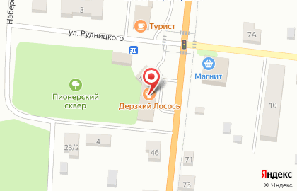Магазин у дома Бристоль на улице Карла Маркса на карте