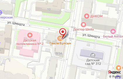 Банкетный зал Тамле Булсын на улице Лейтенанта Шмидта на карте
