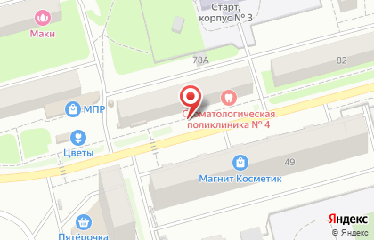 Кедр на улице Генерала Черняховского на карте