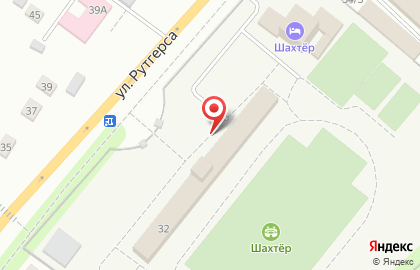 Стадион Шахтёр в Кемерово на карте