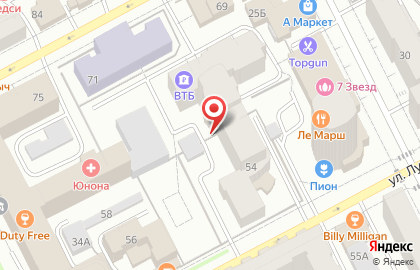 ПроектСтройКомплекс на улице Луначарского на карте