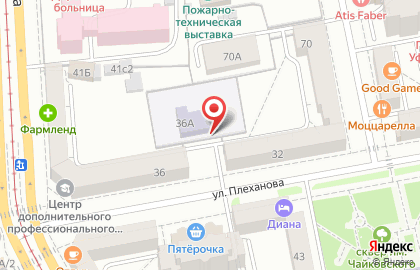 Детский сад №110 интеллектуального направления развития в Челябинске на карте