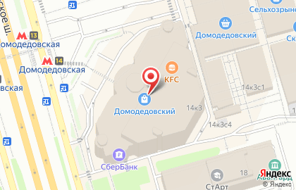 Банкомат МИнБанк в Южном Орехово-Борисово на карте