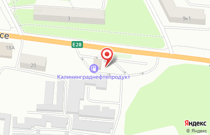 Сургутнефтегаз в Калининграде на карте