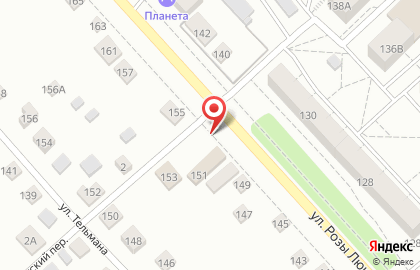 Фирма ритуальных услуг Береза в Ленинском районе на карте