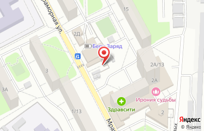 Продуктовый магазин в Москве на карте