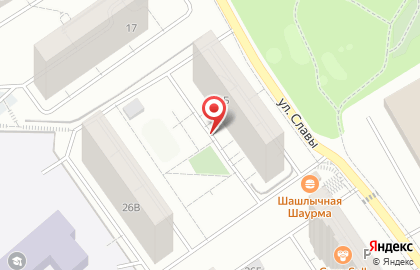 Оптово-розничный салон Аура цветов в Советском районе на карте