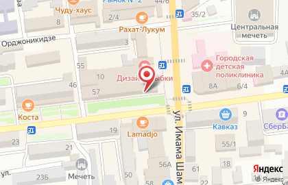 Ателье по пошиву одежды на улице Чкалова на карте