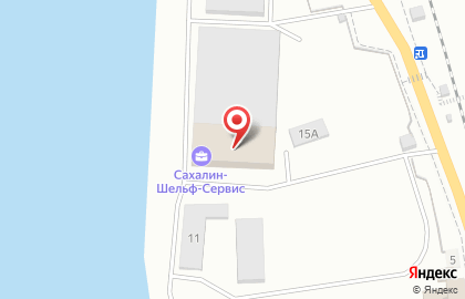 Компания услуг комплексного берегового обеспечения Сахалин-Шельф-Сервис на Лесозаводской улице на карте