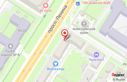 Банк Русский Стандарт АО в Центральном районе на карте