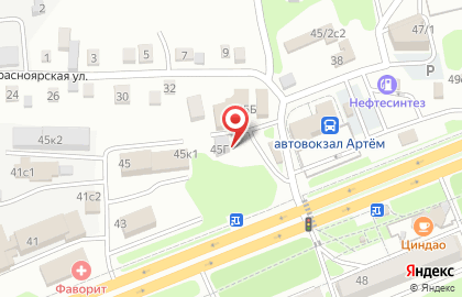 Охранное предприятие Гранит-Артем на карте