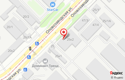 Выездная служба по ремонту Аббат на Оловозаводской улице на карте