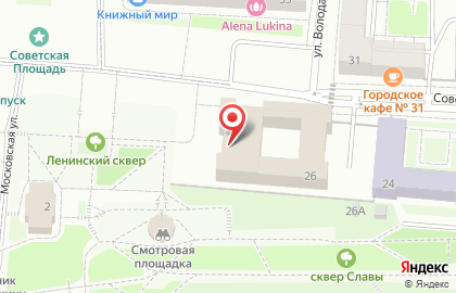 Почта Банк в Саранске на карте