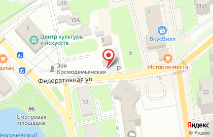 Компания Доверие на карте