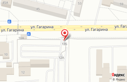 Шиномонтажная мастерская Колесница в Центральном районе на карте