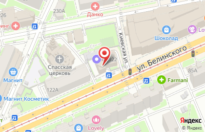 Компания Первый Визовый Центр на улице Белинского на карте