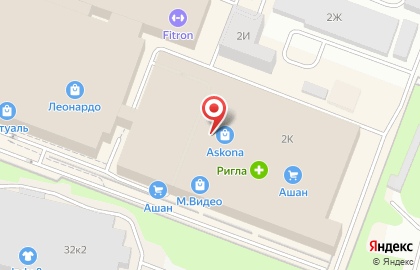Магазин ортопедических матрасов и товаров для сна Askona на Омской улице на карте