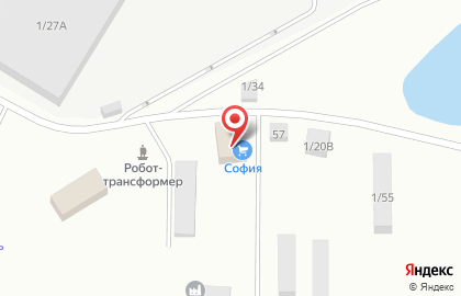 Магазин строительных материалов Феникс на Набережной улице на карте