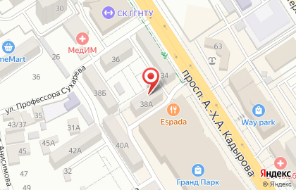 Торговая компания Amway в Грозном на карте