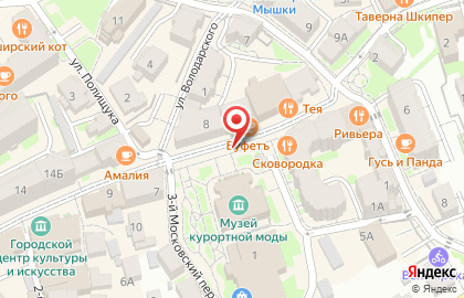 Квартет на Курортном проспекте на карте