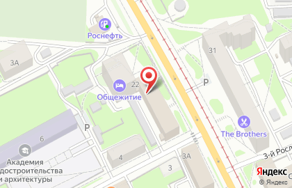 Общежитие в Смоленске на карте