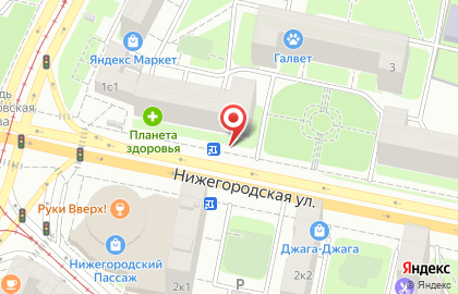 Мосгортранс на Нижегородской улице на карте