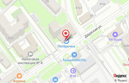 Кафе Solen sun в Советском районе на карте