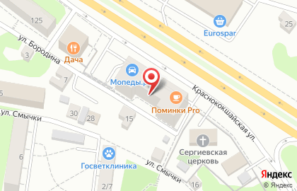 Кухни Дриада на Кремлёвской на карте