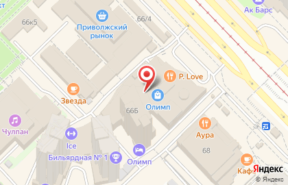 Кафе ОРИГАМИ на улице Рихарда Зорге на карте