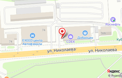 Типография Вовремя на улице Николаева на карте