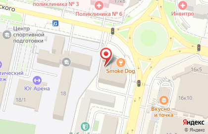Краевой Центр Недвижимости «ДИНАСТИЯ» на улице Пирогова на карте