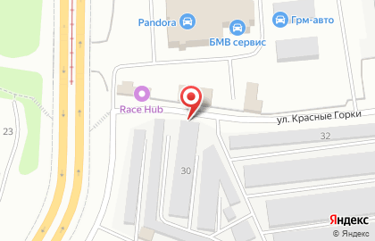 Автокооператив в Твери на карте