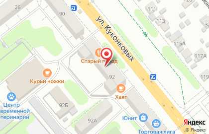 Ресторан Старый Город в Иваново на карте