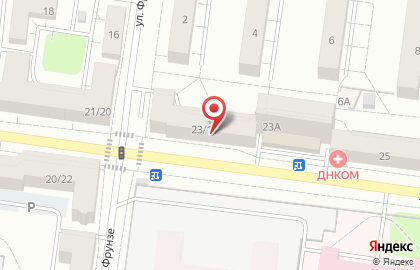 Минимаркет на ул. Циолковского, 23 на карте