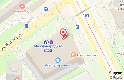 Терминал МТС банк в Фрунзенском районе на карте
