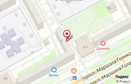 Магазин Вкусняшки в Кургане на карте