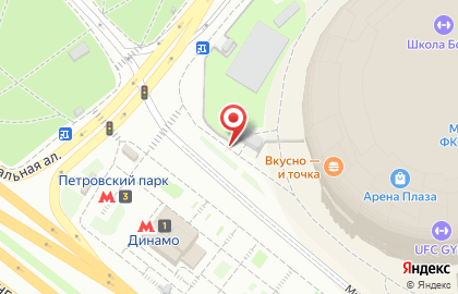 Subway на улице Ленинградский на карте
