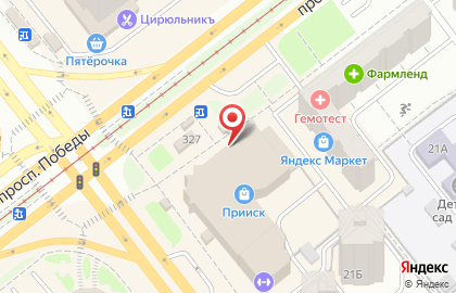 Магазин УРАЛОБУВЬ в Калининском районе на карте