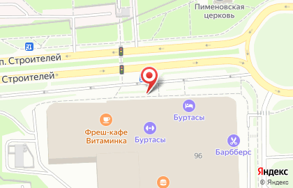 Наукоград на проспекте Строителей на карте