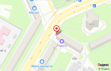 Салон-парикмахерская Клеопатра в Нижнем Новгороде на карте